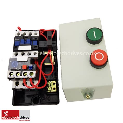 electric motor starter box|single phase electric motor starters.